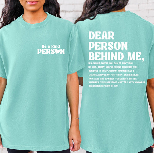 DEAR PERSON BEHIND MEβ¦ π«ΆπΌ