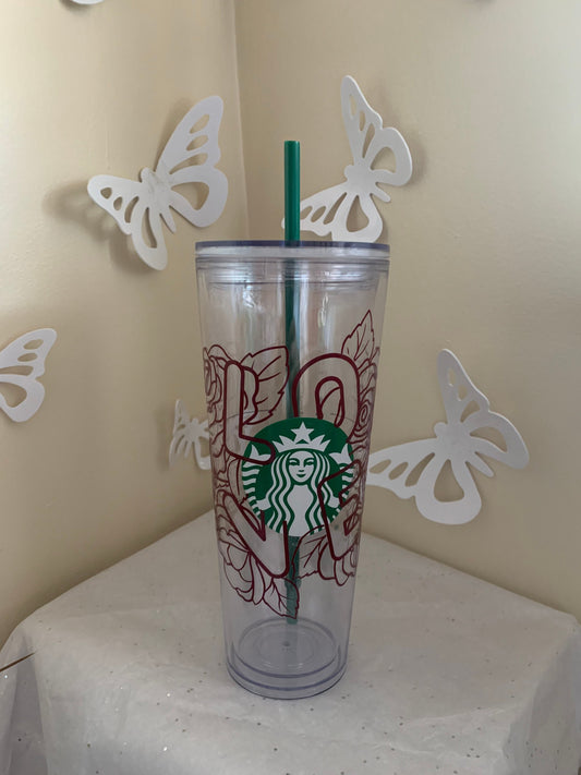 Starbucks -Valentineās LOVE tumbler