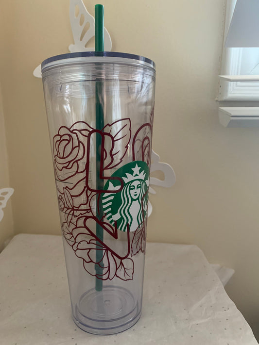 Starbucks -Valentineās LOVE tumbler
