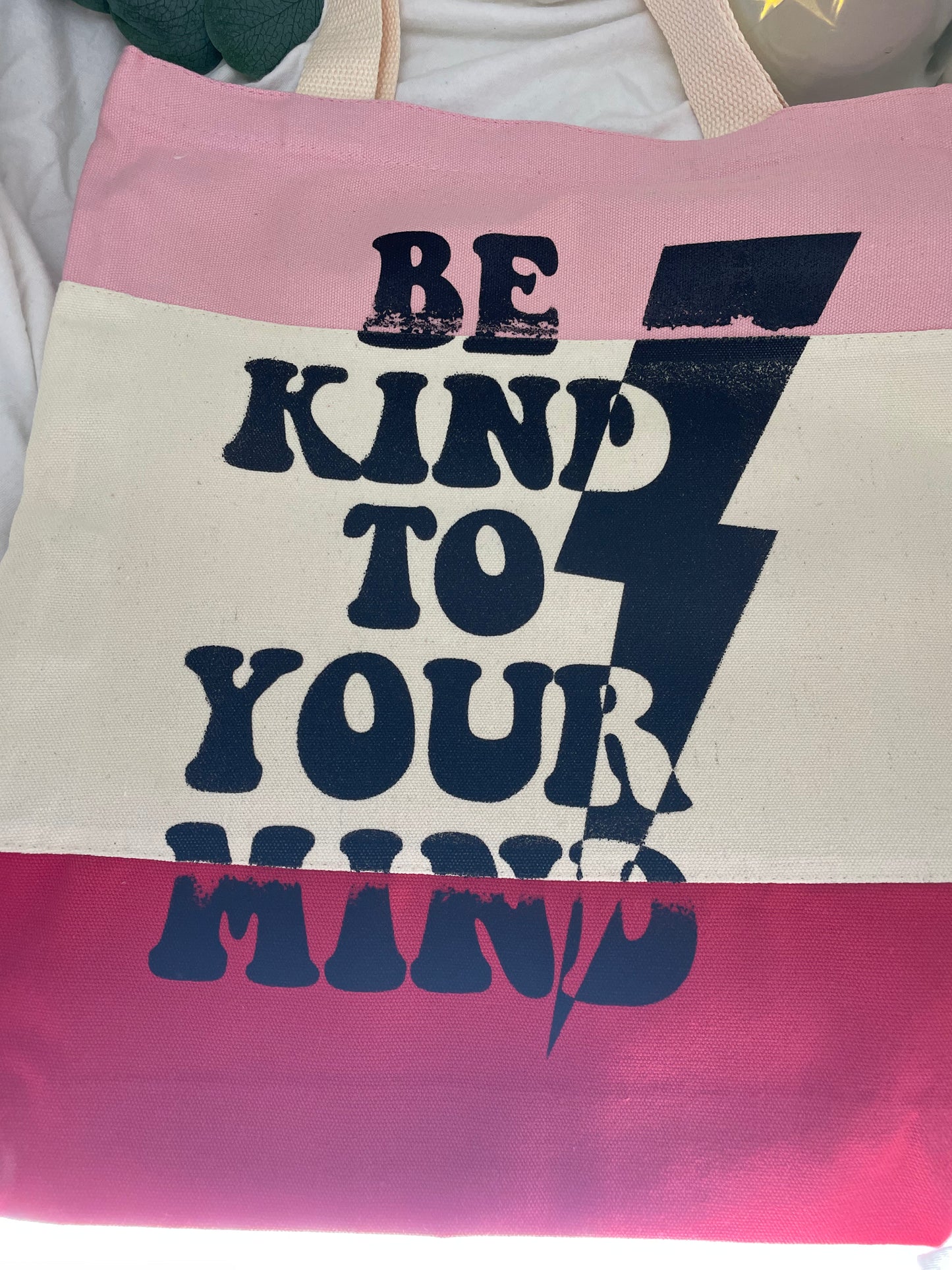 Be Kind imperfect tote ๐