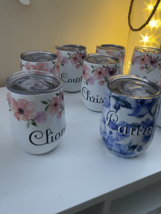 Bride Tribe Wine tumblers