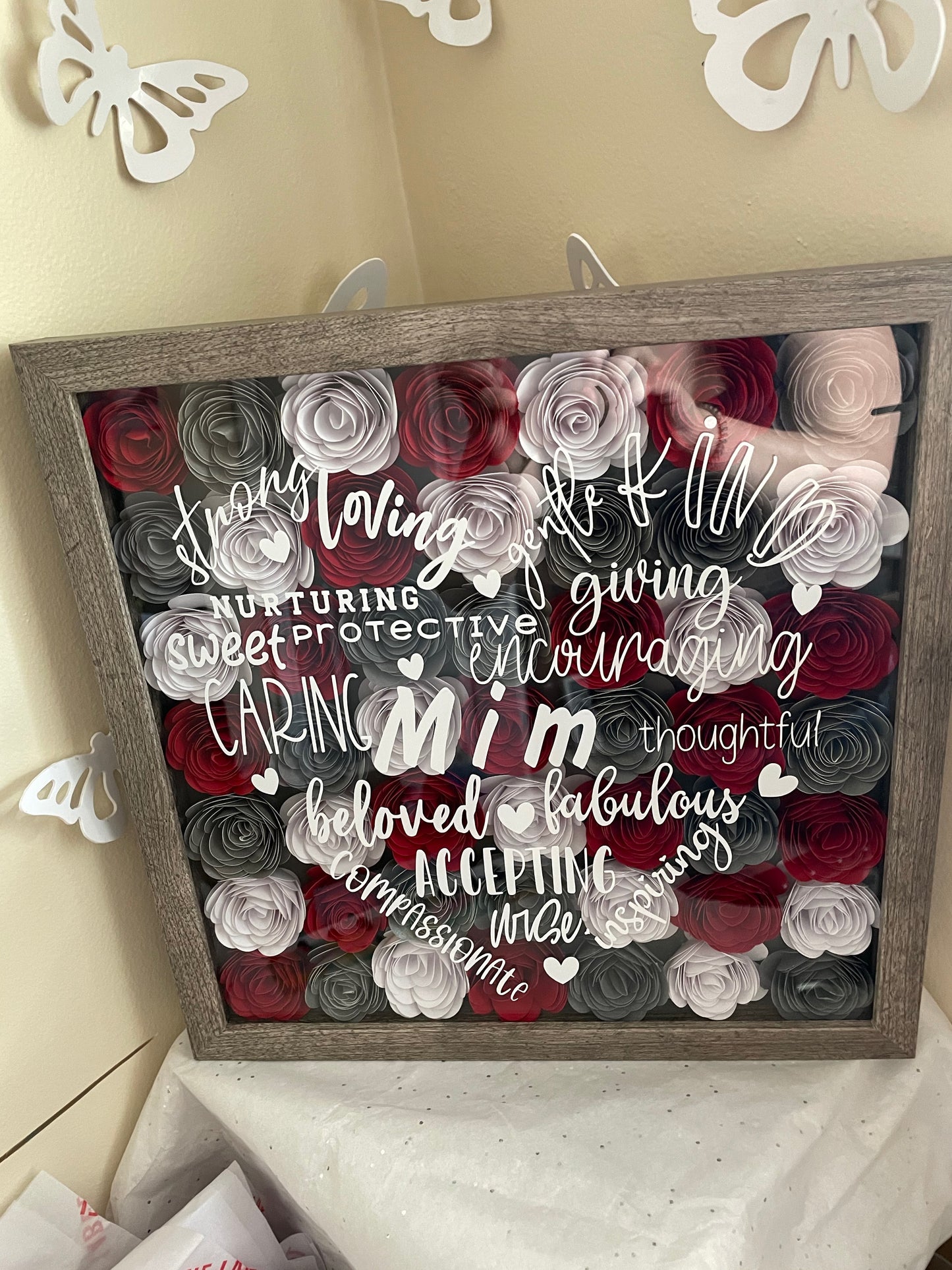 Defining Grandma (Mim) 12x12 Shadow Box