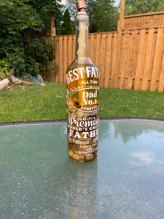 Outdoor patio tiki torch