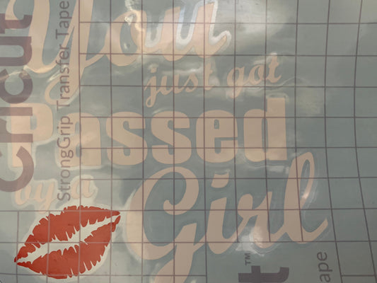 You Just Got Passed by a Girl Car Decal