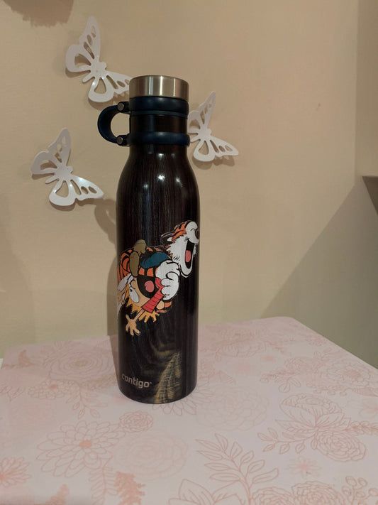 Calvin and Hobbes Customized Water Bottle