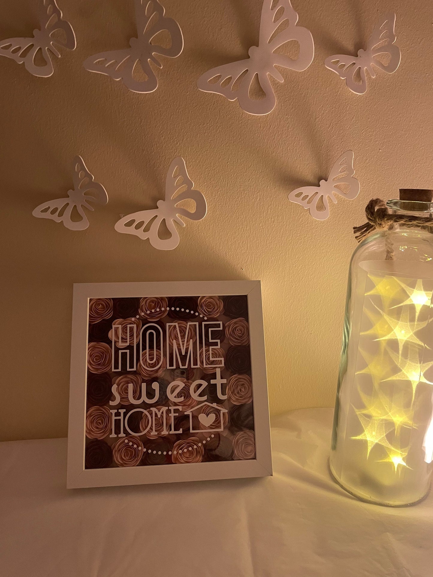 Home Sweet Home Shadow Box