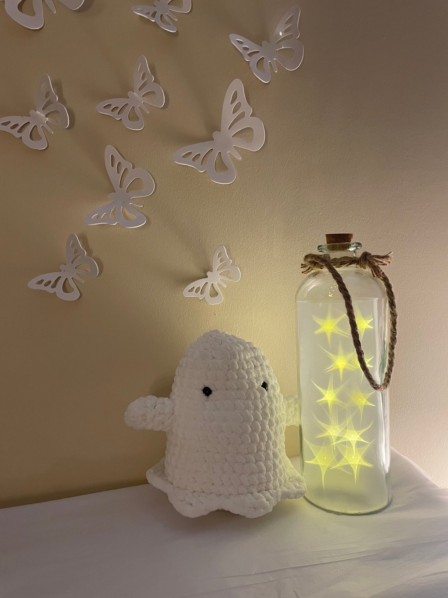 Ghost family amigurumi