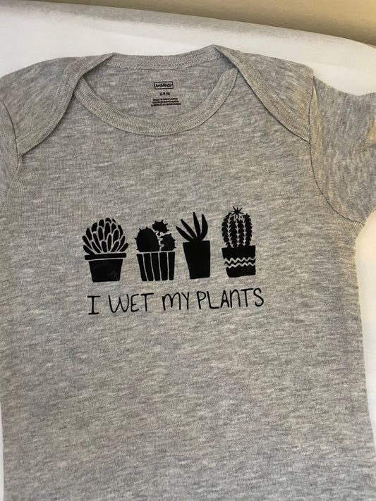 I wet my plants