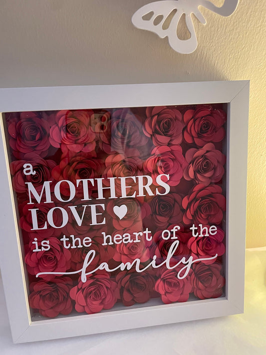 A mothers love Shadow Box