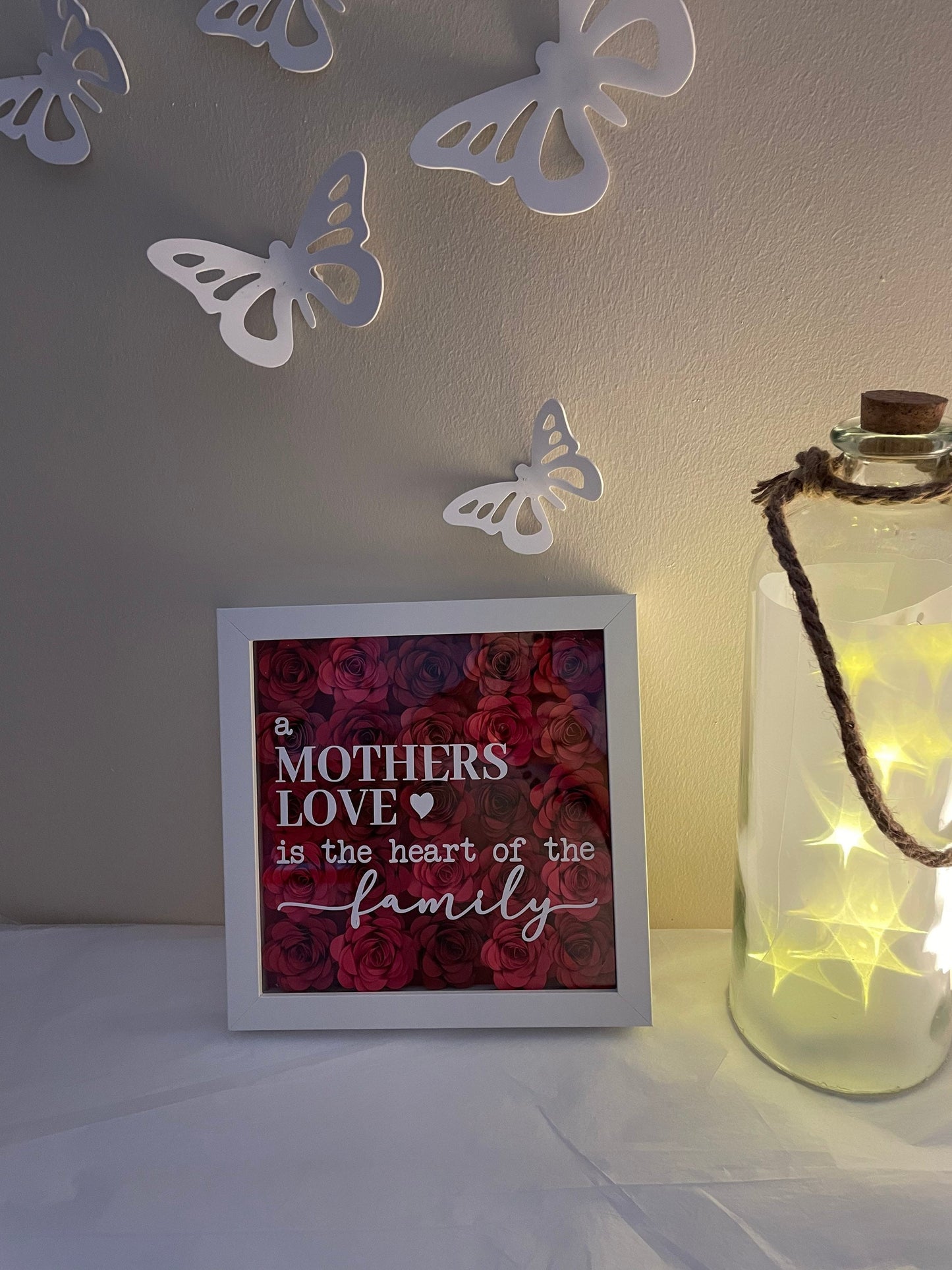 A mothers love Shadow Box