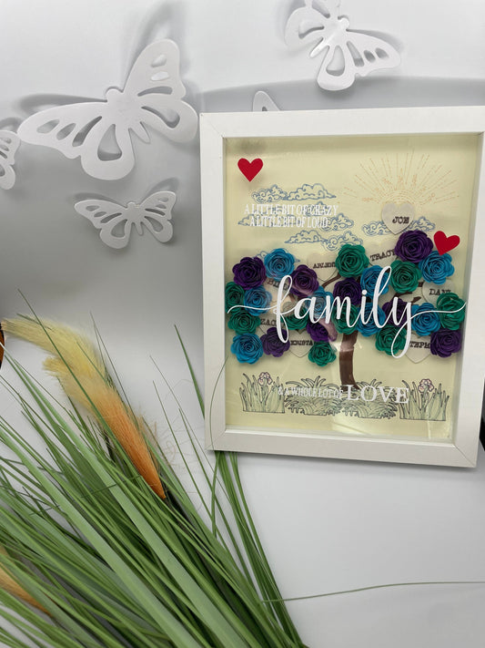 Family shadow box