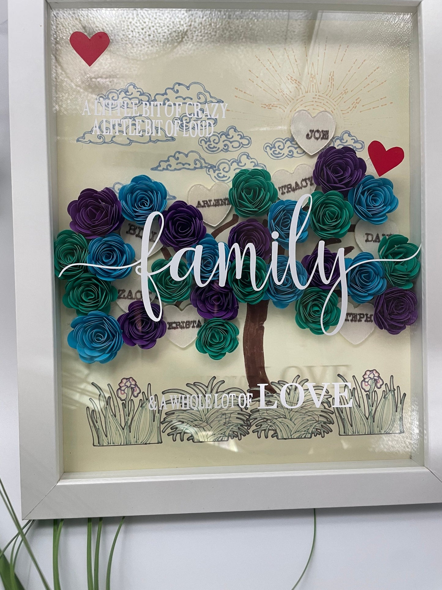 Family shadow box