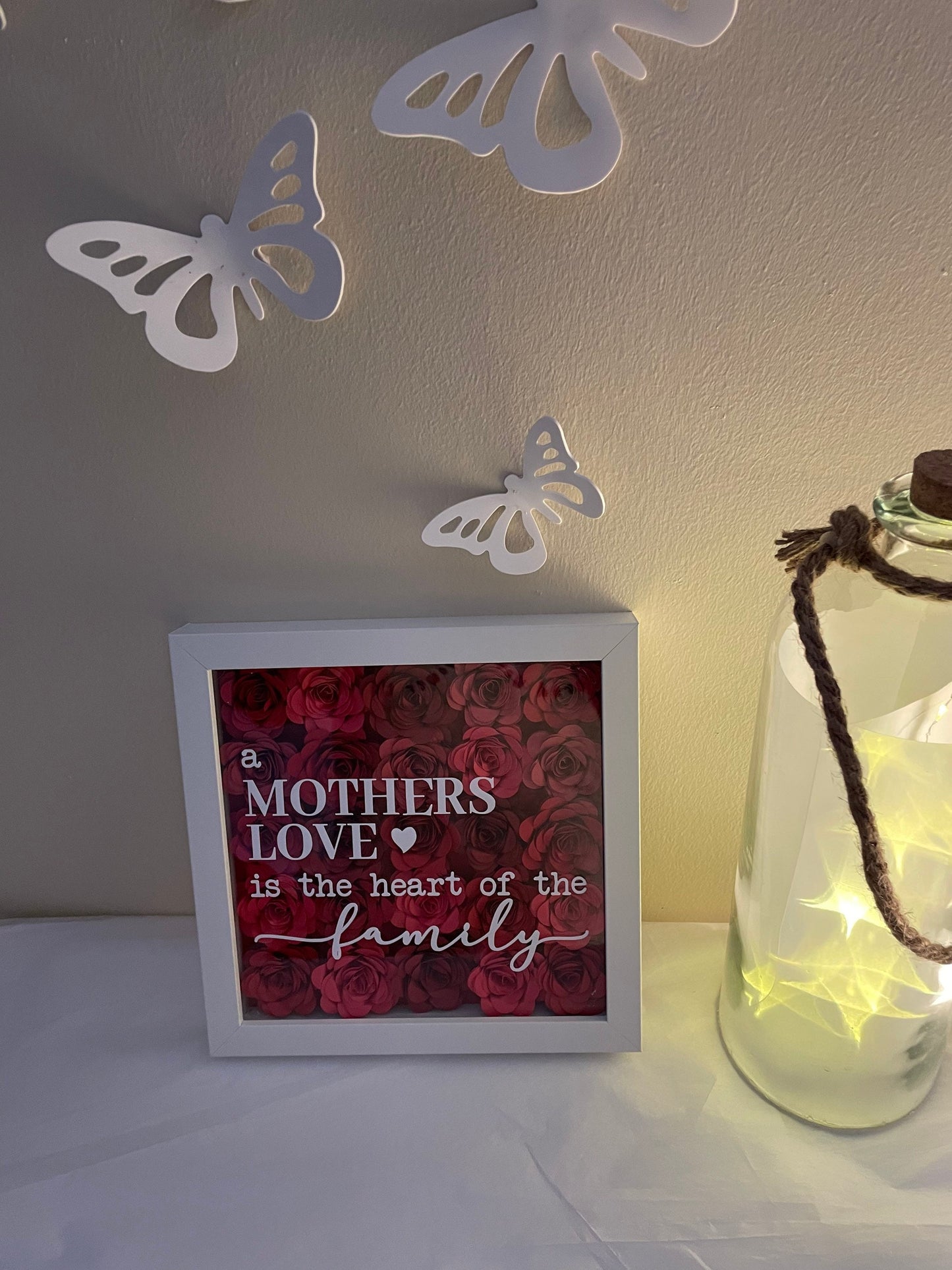 A mothers love Shadow Box