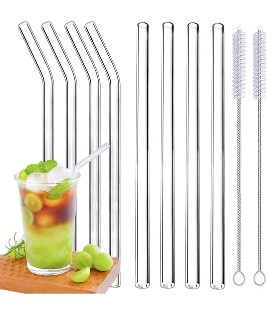 Glass straws