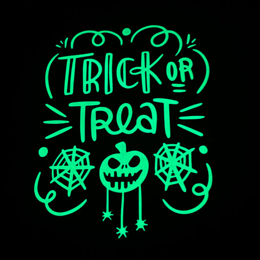 Glow in the dark trick or treat 🎃