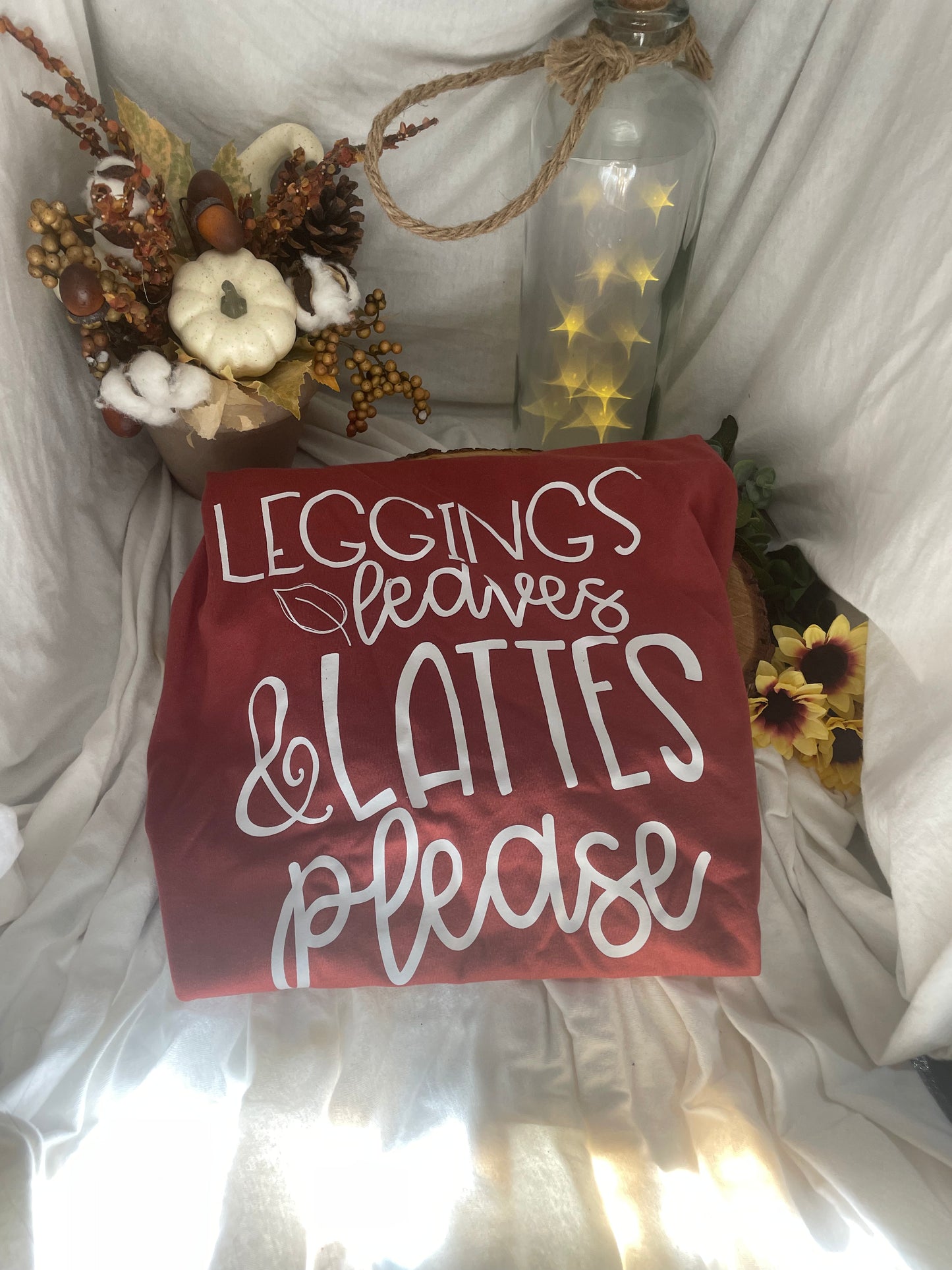 Leggings Leaves & Lattes Please 🍁