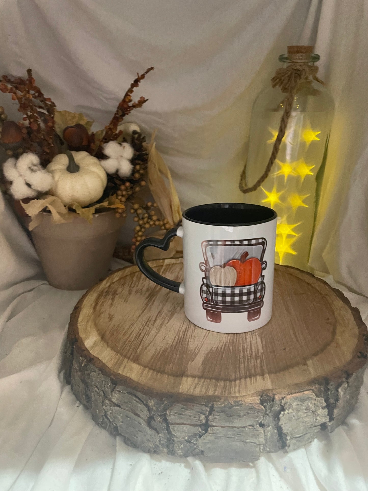 Fall mug press