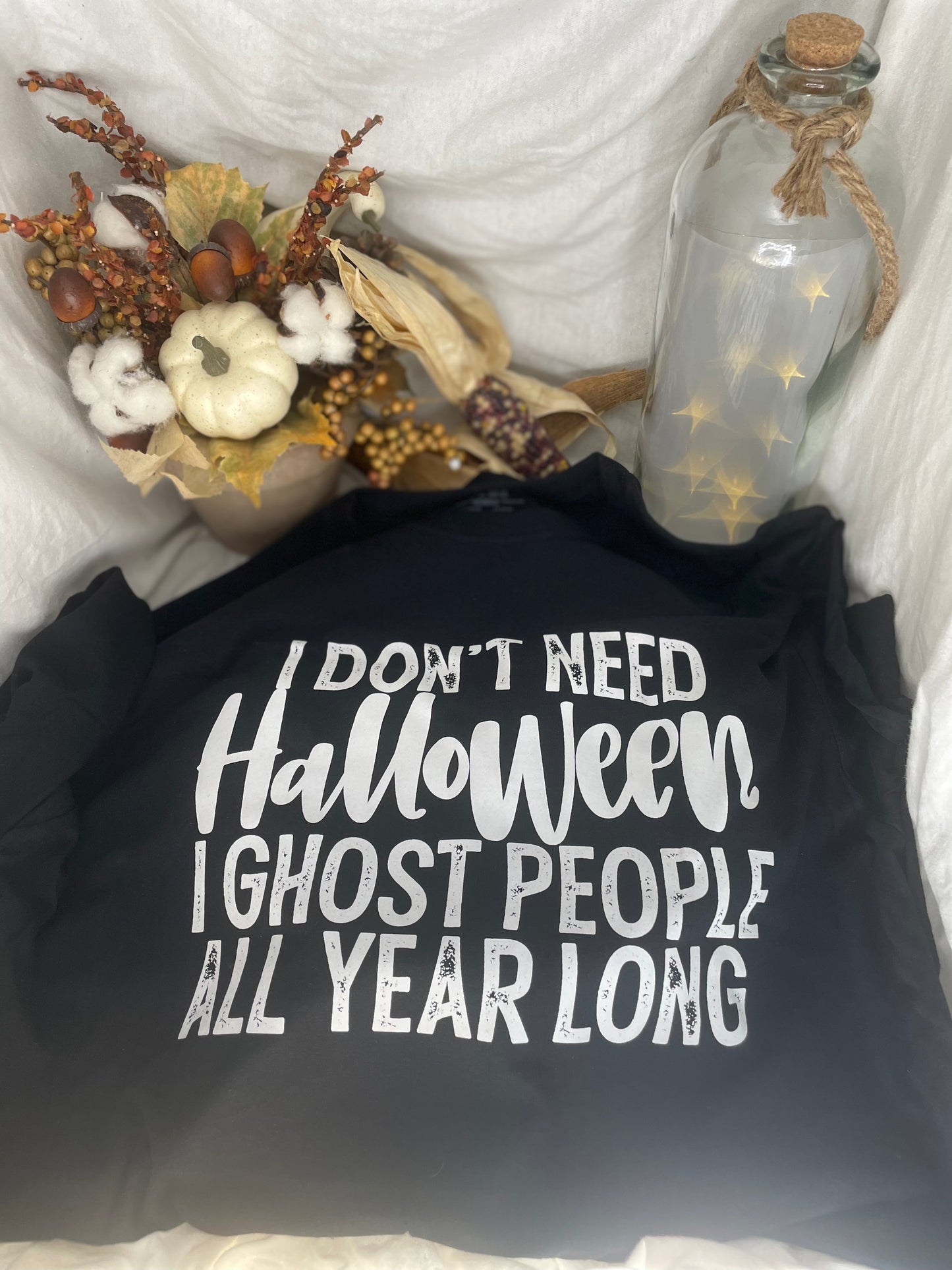 Ghost people all year long 😅