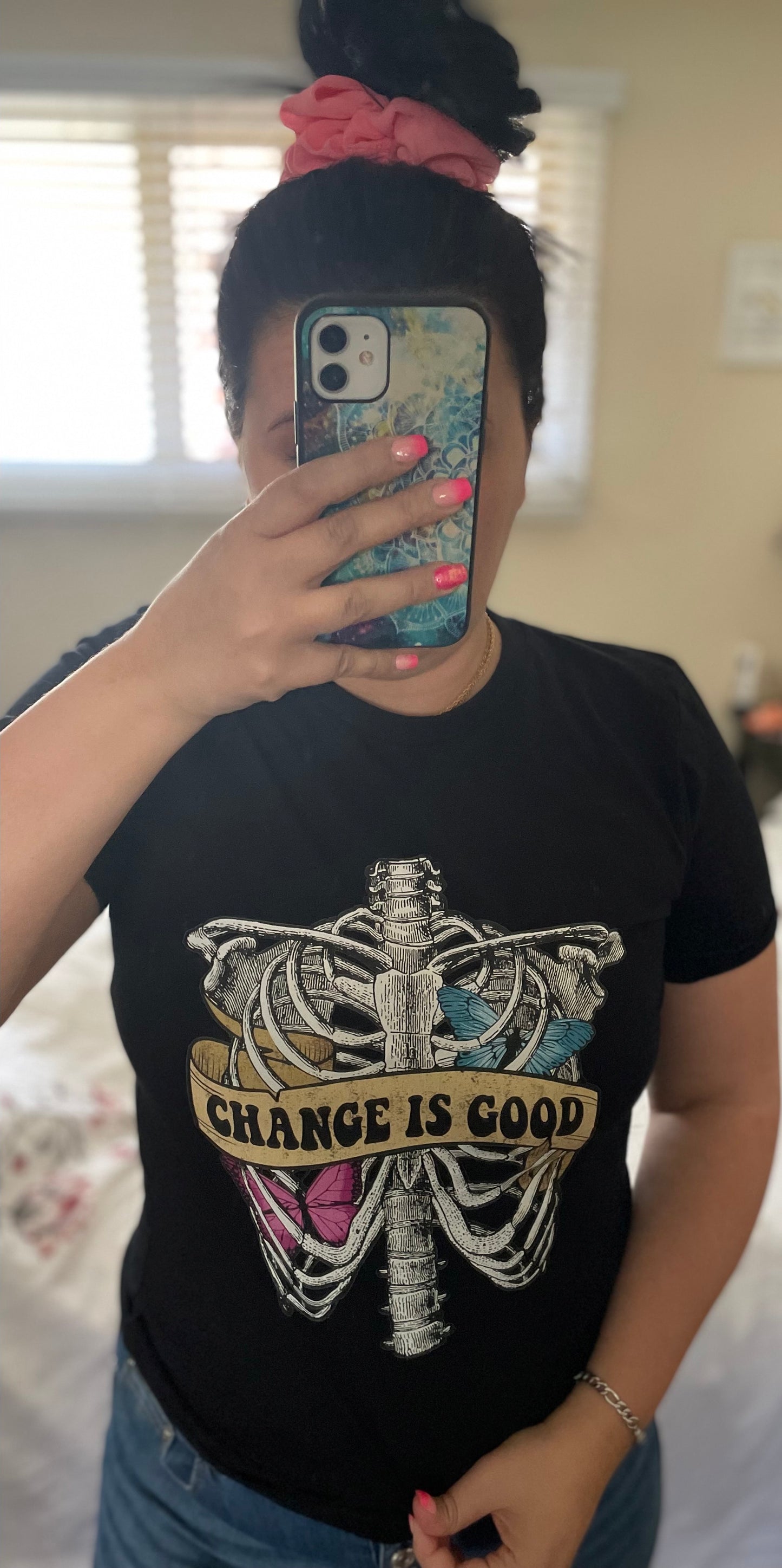 CHANGE is good screen printed tee