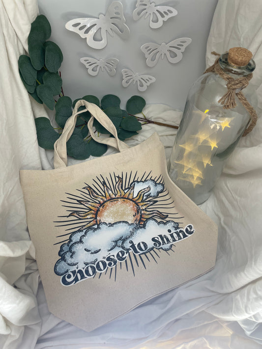 Choose to shine tote 💛