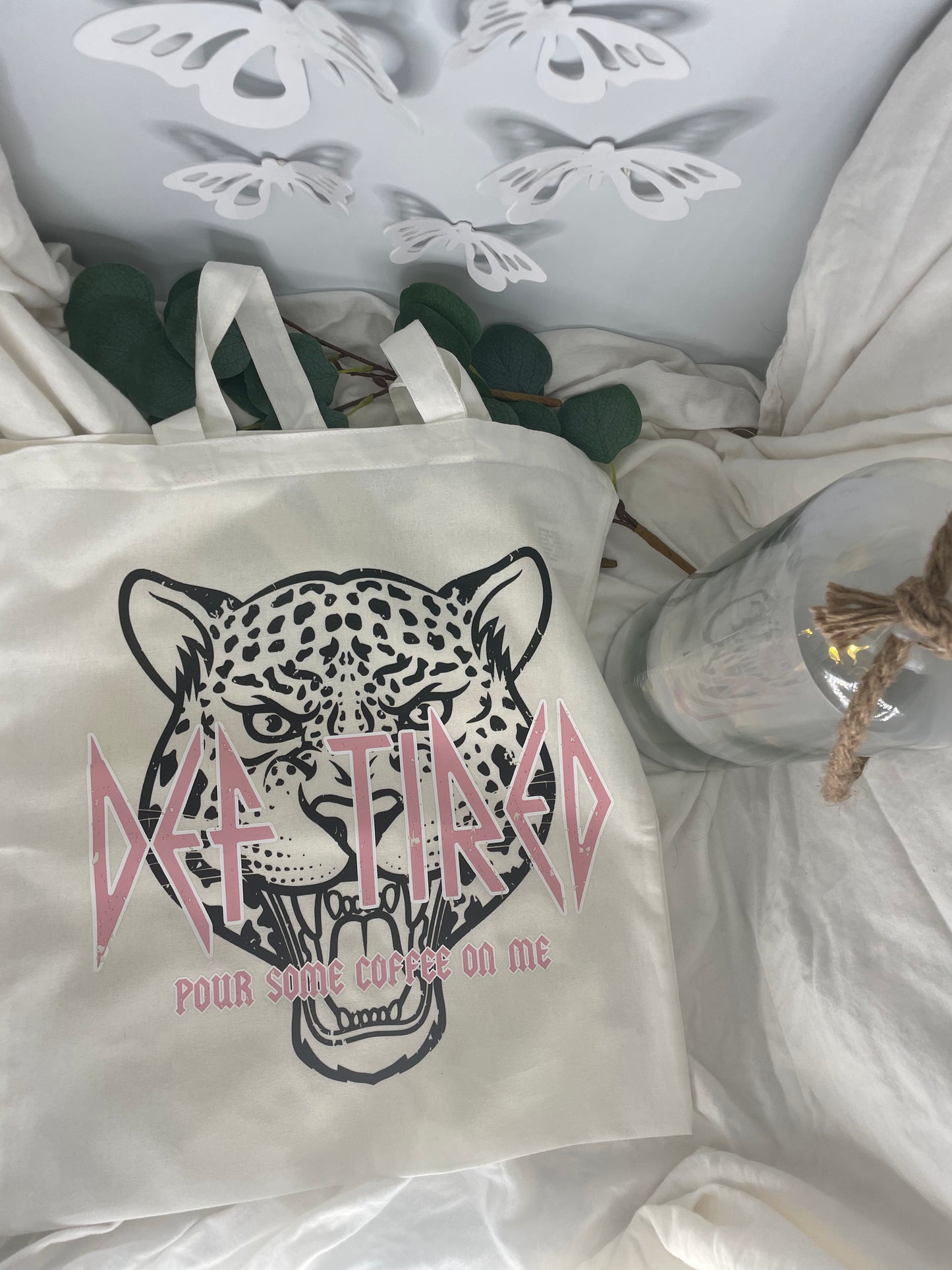 Def tired tote ☕️ 😴