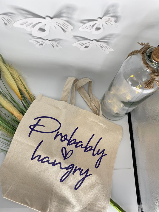 Probably Hangry tote bag